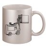 11oz Metallic Silver Mug Thumbnail