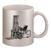 11oz Metallic Silver Mug Thumbnail