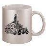 11oz Metallic Silver Mug Thumbnail