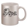 11oz Metallic Silver Mug Thumbnail
