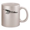 11oz Metallic Silver Mug Thumbnail
