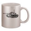 11oz Metallic Silver Mug Thumbnail