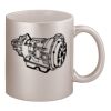 11oz Metallic Silver Mug Thumbnail
