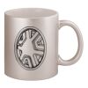 11oz Metallic Silver Mug Thumbnail