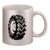 11oz Metallic Silver Mug Thumbnail