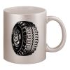 11oz Metallic Silver Mug Thumbnail