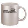 11oz Metallic Silver Mug Thumbnail