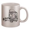 11oz Metallic Silver Mug Thumbnail