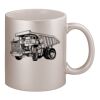 11oz Metallic Silver Mug Thumbnail