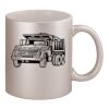 11oz Metallic Silver Mug Thumbnail