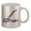 11oz Metallic Silver Mug Thumbnail