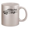 11oz Metallic Silver Mug Thumbnail