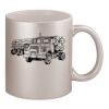 11oz Metallic Silver Mug Thumbnail
