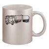 11oz Metallic Silver Mug Thumbnail