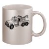 11oz Metallic Silver Mug Thumbnail