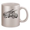 11oz Metallic Silver Mug Thumbnail