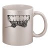 11oz Metallic Silver Mug Thumbnail