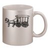 11oz Metallic Silver Mug Thumbnail