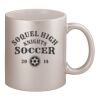 11oz Metallic Silver Mug Thumbnail