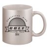 11oz Metallic Silver Mug Thumbnail