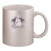 11oz Metallic Silver Mug Thumbnail