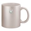 11oz Metallic Silver Mug Thumbnail