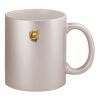 11oz Metallic Silver Mug Thumbnail