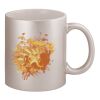 11oz Metallic Silver Mug Thumbnail