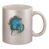 11oz Metallic Silver Mug Thumbnail