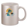 11oz Metallic Silver Mug Thumbnail