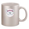 11oz Metallic Silver Mug Thumbnail