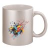 11oz Metallic Silver Mug Thumbnail