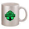 11oz Metallic Silver Mug Thumbnail