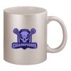 11oz Metallic Silver Mug Thumbnail