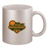 11oz Metallic Silver Mug Thumbnail