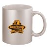 11oz Metallic Silver Mug Thumbnail
