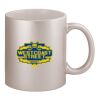 11oz Metallic Silver Mug Thumbnail