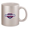 11oz Metallic Silver Mug Thumbnail