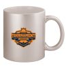 11oz Metallic Silver Mug Thumbnail
