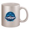 11oz Metallic Silver Mug Thumbnail