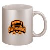 11oz Metallic Silver Mug Thumbnail