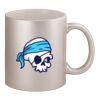 11oz Metallic Silver Mug Thumbnail
