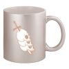 11oz Metallic Silver Mug Thumbnail