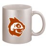 11oz Metallic Silver Mug Thumbnail