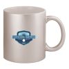 11oz Metallic Silver Mug Thumbnail