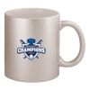 11oz Metallic Silver Mug Thumbnail