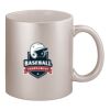 11oz Metallic Silver Mug Thumbnail
