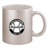 11oz Metallic Silver Mug Thumbnail