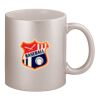 11oz Metallic Silver Mug Thumbnail