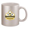 11oz Metallic Silver Mug Thumbnail